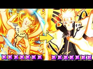 Naruto Kurama Mode vs Naruto Nine Tails Chakra Mode Solo Gameplay - NxB Ninja Voltage