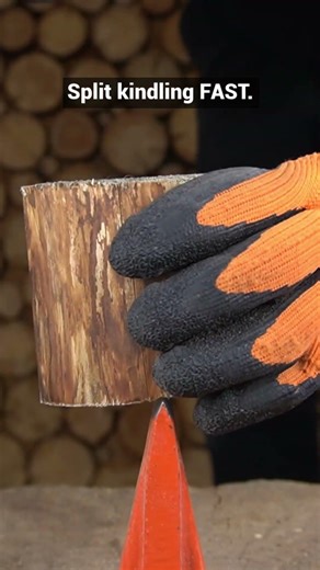 STOP Swinging That Axe! Use THIS Instead #forestmaster #logsplitter #firewood