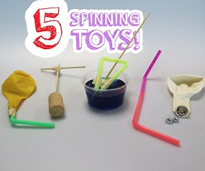 5 Toys That Spin!