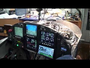 2012.12.28 - RV-8 - Rebuild - Instrument Panel and Audio Mixing Demo