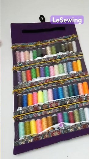 DIY Thread Organizer for Sewing | Easy Sewing Project ✂️