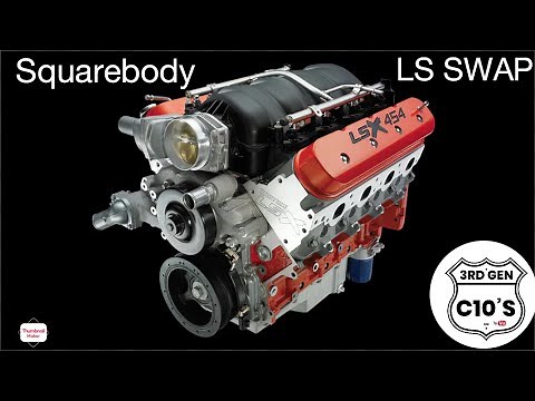 Squarebody LS Swap Power Steering Lines