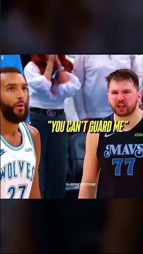 Luka vs The Timberwolves 😬🔥 #shorts