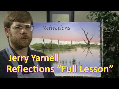How to Paint Realistic Reflections | Jerry Yarnell Acrylic Tutorial "FULL LESSON"