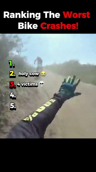Ranking The Worst Bike Crashes!💀