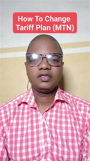 How to change Network Tariff Plan (MTN Users). #code #phone #Network | Adesina Sanjo Ogunrinu