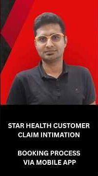 STAR HEALTH CUSTOMER CLAIM INTIMATION | ONLINE BOOKING PROCESS | STAR HEALTH MOBILE APP