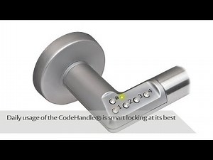 Daily usage of the CodeHandle® is smart locking at its best