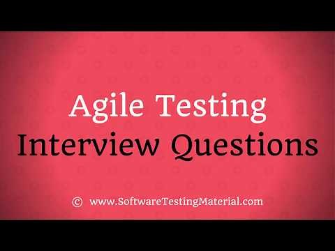 Agile Testing Interview Questions And Answers