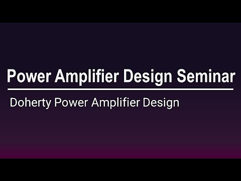 [PathWave ADS] Power Amplifier Design Seminar - Doherty Power Amplifier Design