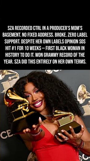SZA Recorded Ctrl Broke & Homeless — Her Label Said SOS Would Never Beat Taylor Swift 👀👑🔥
