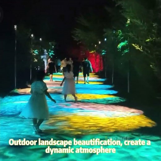 water ripple projector