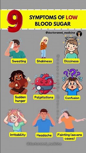 9 Signs of Low Blood Sugar You Should NEVER Ignore ⚠️ | Hypoglycemia Symptoms Explained