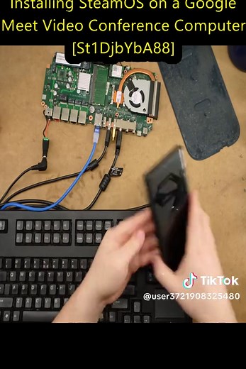 Installing SteamOS on Google Meet Conference Computer