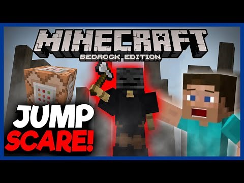 Minecraft JUMPSCARE Command! 😨 Minecraft Bedrock Tutorial