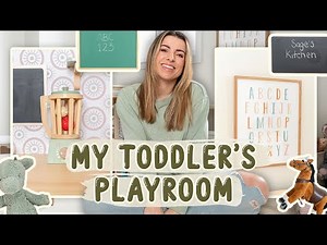 Toddler PLAYROOM TOUR | Toys, Storage Hacks and Solutions that Will Help EVERY MOM!