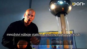 Statická elektřina: Van de Graaffův generátor - ČT edu - Česká televize
