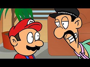 Mario cartoon parody