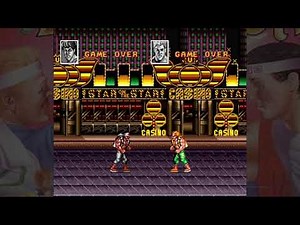 Super Double Dragon - Game Over (SNES)
