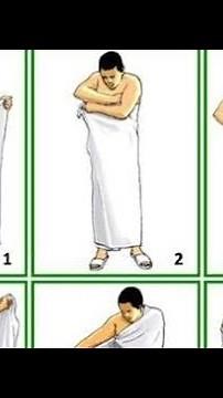 How to wear Ihram | for Men during Hajj & Umrah