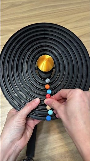 3D Printing Orbit and Rotation – Educational Solar System 🌍☀️🪐 from MakerWorld #3dprinting