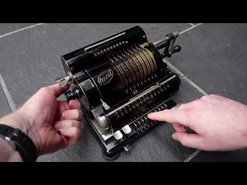 The Facit Standard mechanical calculator
