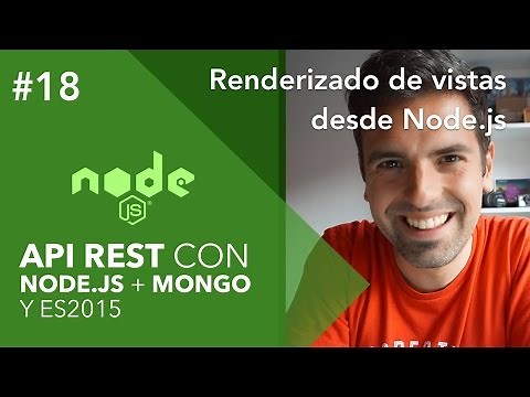 Cómo renderizar vistas en Node.js | Curso NodeJS y MongoDB #18