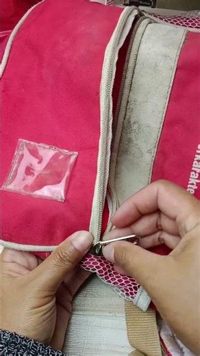 Zipper pull Came Off? Here's The Easy Fix #zipperrepair #zipperpulls #tpsandtricks #tailor
