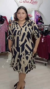 Vestido Camisero Plus size💖 | Extralinda Peru