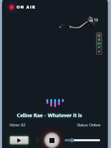Ich habe einen Retro-Player als Pop-up-Player gebaut, bei dem natürlich auch die Moderatoren und DJs angezeigt werden, wenn sie auf Sendung sind. Hier ist der Link: https://daf-radio.de/index.php?seite=popup_player2026 und hier der link zur Webseite: https://daf-radio.de/