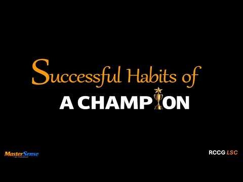 The Successful Habits of a Champion | Keys to Excellence & Victory