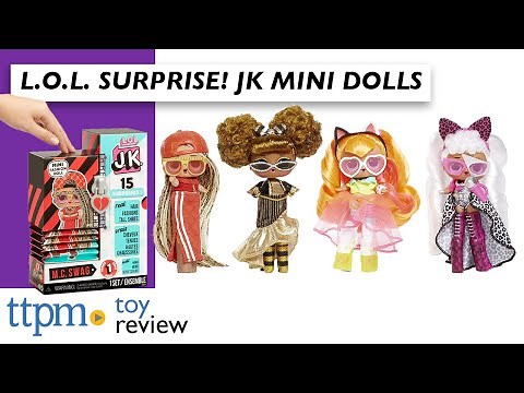 L.O.L. Surprise! J.K. Mini Fashion Dolls from MGA Entertainment