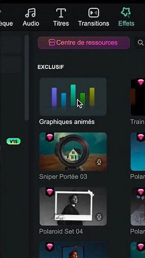 Professional animated graphics in 1 click! 📊 (Filmora 15 Tutorial)
