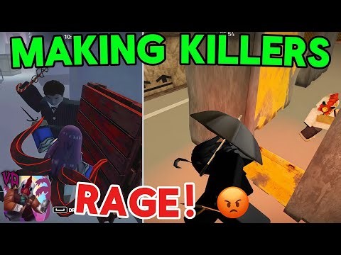 Making Killers RAGE With My Looping In Violence District!