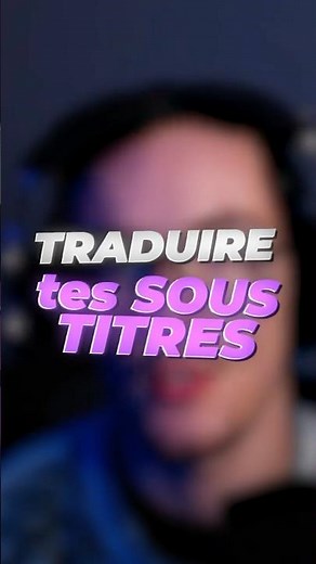 Traduire ses sous-titres sur Première Pro ? 🤔
