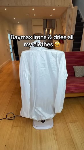 38 reactions | no ironing board. no hassle. no wrinkles.  just plug it in, watch it inflate, and walk away wrinkle-free. #SelfIroningGadget #LaundrySimplified #SmartHomeEssentials #WrinkleFreeClothes #EffortlessStyle | IronMate | Facebook