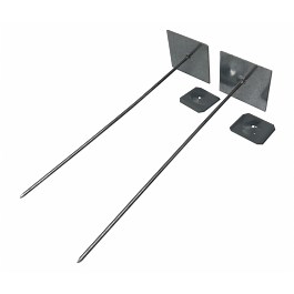 Self Adhesive Insulation Pins 62mm - Aluminium - 500