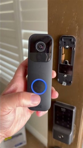 How to replace the batteries on a blink doorbell camera