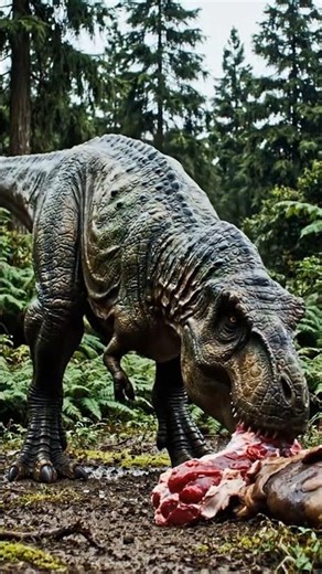 #### t-rex eating a meat of other dinosaur####