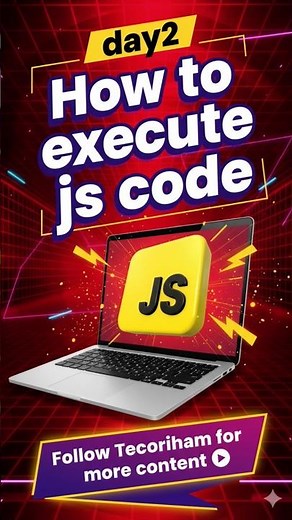how to execute JavaScript code #javascript #shortvideo
