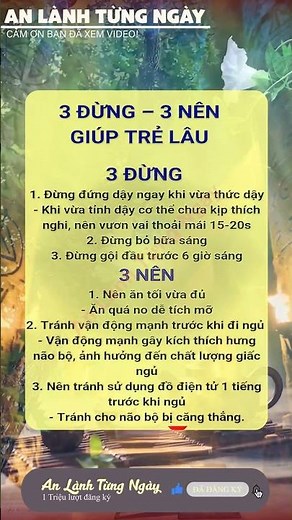 An Lành Từng Ngày: Hướng dẫn chi tiết cách xây dựng thói quen tích cực giúp bạn sống khỏe mạnh hơn