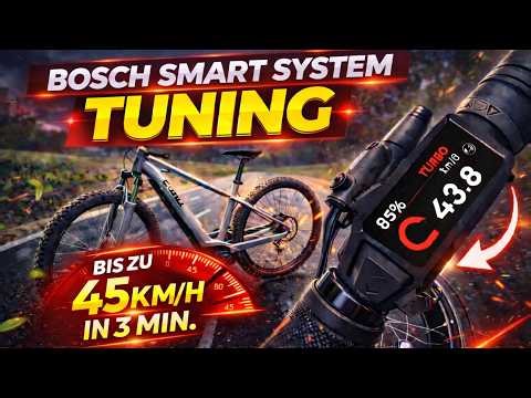 Bosch Smart System Gen 4/5 auf bis zu 45 km/h Tunen