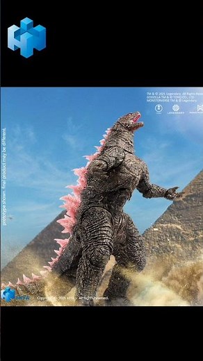 New Hiya Toys Godzilla evolved Figure - Heat Ray Version #godzillaevolved #hiyatoys