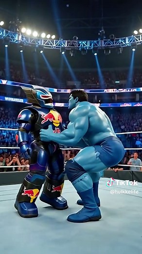 Hulk's Emotional Comeback Against the Evil Blue Robot