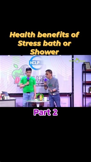 The health benefits of Stress bath or Shower. Part 2 #healthtips #alamnyobawithdocatoie #sharingiscaring #stressbath | Health-conscious Live Precious