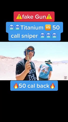 Titanium vs 50 Cal Sniper Comparison