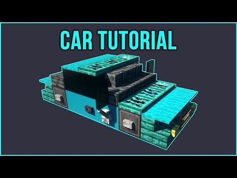 Minecraft Tutorial: How to Make a Car