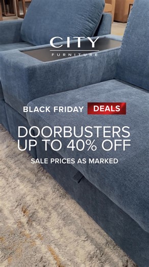 🖤 Ready, set, BLACK FRIDAY | CITY Furniture
