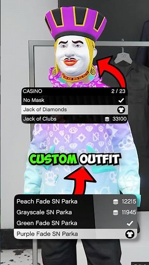 How to Get This Custom Outfit in GTA 5 Online (Jack Of Diamonds)