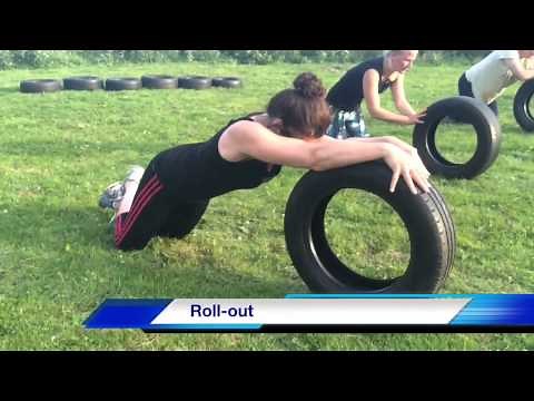 Top 36 great Car Tire Bootcamp Exercises. Total Body Fitness Work-Out